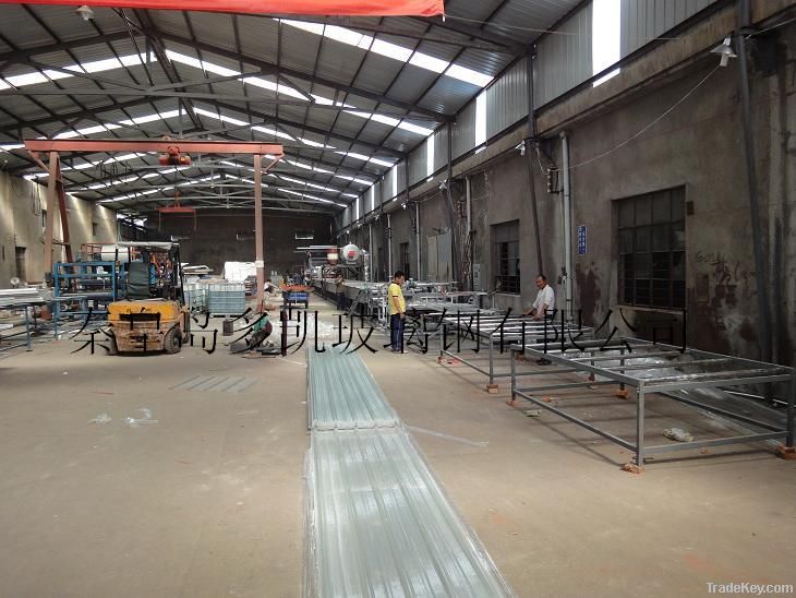FRP Daylighting Board Continuous Molding Production Line