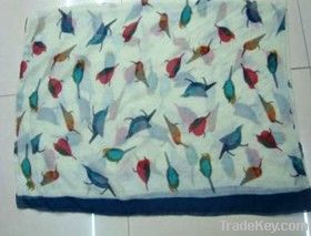The swallow design Paris yarn long towel
