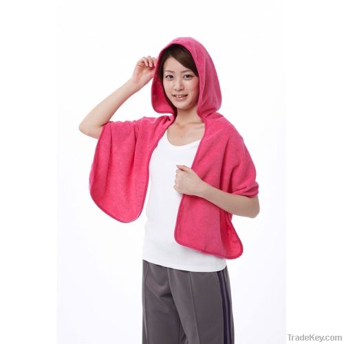 Microfiber Hooded Beach Anti-sunshine Dry towel