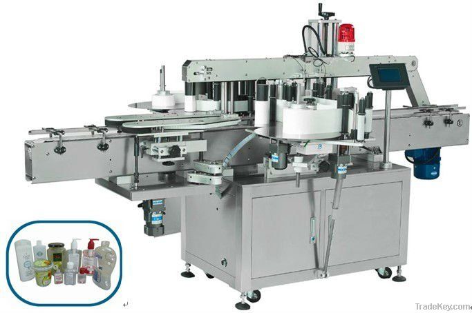 front and back labeling machine