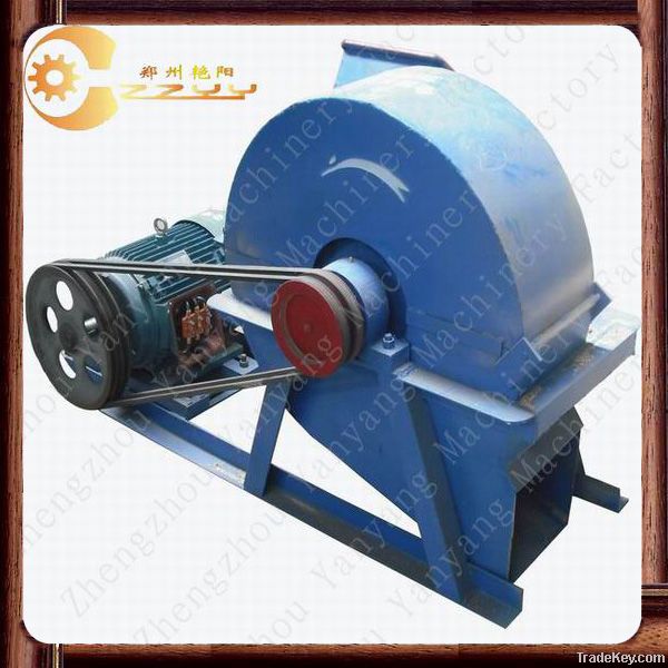 high efficiency wood crusher machine