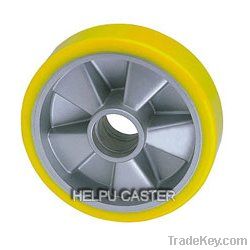 PU Caster Wheels with Aluminum Centre