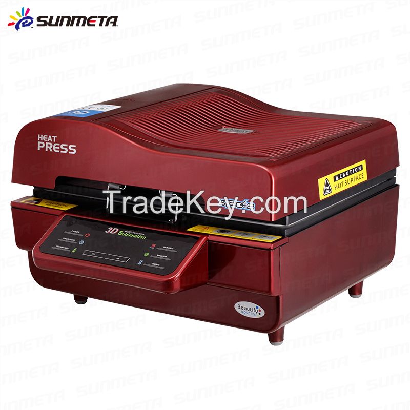 3D vacuum heat press machine, 3D sublimation machine factory direct supply