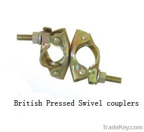 British Pressed Swivel couplers