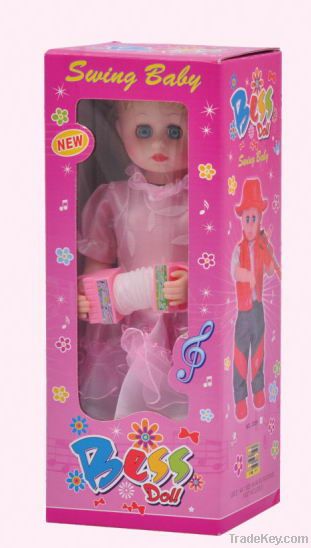 Music Doll, Girl Doll, Plastic Toy