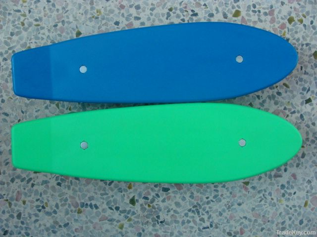 plastic skateboard