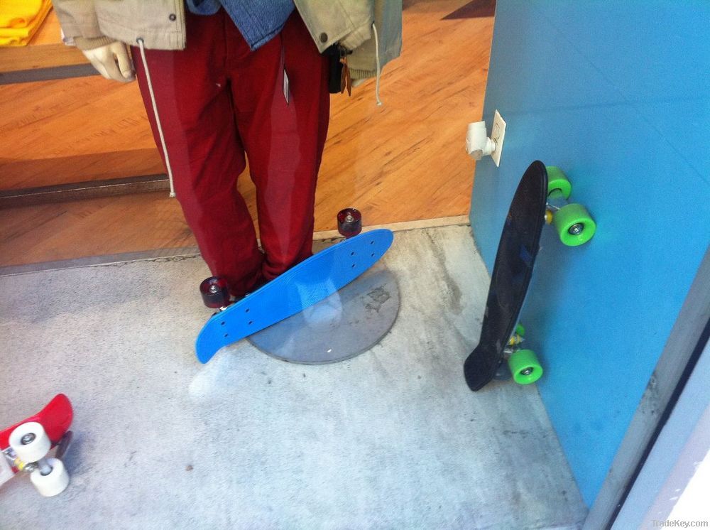 plastic skateboard