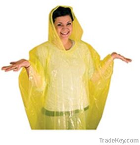 PE emergency poncho for adult