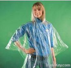 PE emergency poncho for adult