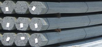 BS 1387 Hot dip Galvanized pipes