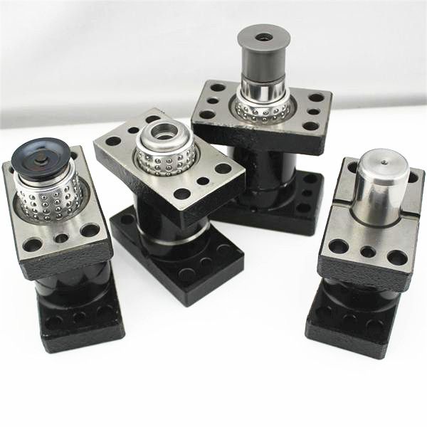 Custom Made Ball Bearing or Bushing Holder Guide Post Sets with Movable Stopper