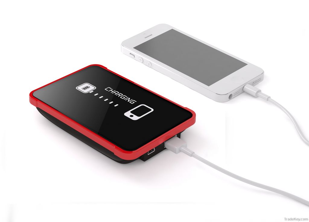 10000mAh pocket external battery for iphone5