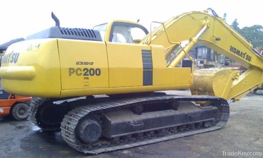 Used Komatsu PC200-6 Excavator