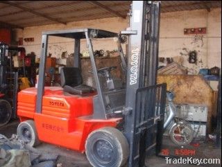 Used Toyota forklift