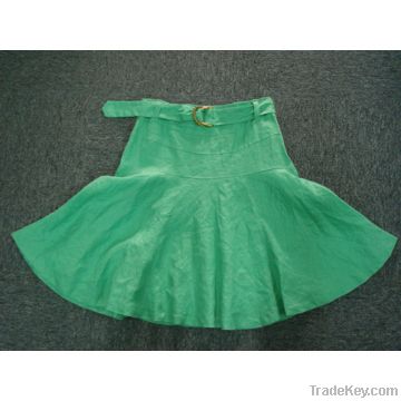 girl's linen/viscose skirt