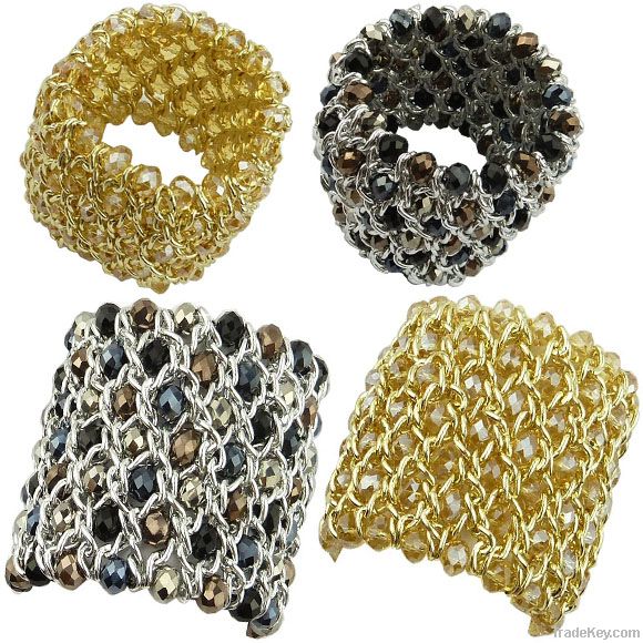 2011-2012Vogue bangle bracelets diamond cut design