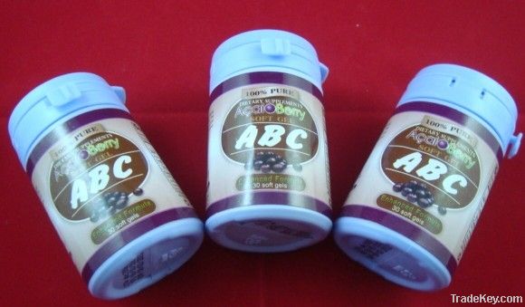 ABC acai berry purple bottle  big orders ship from USA