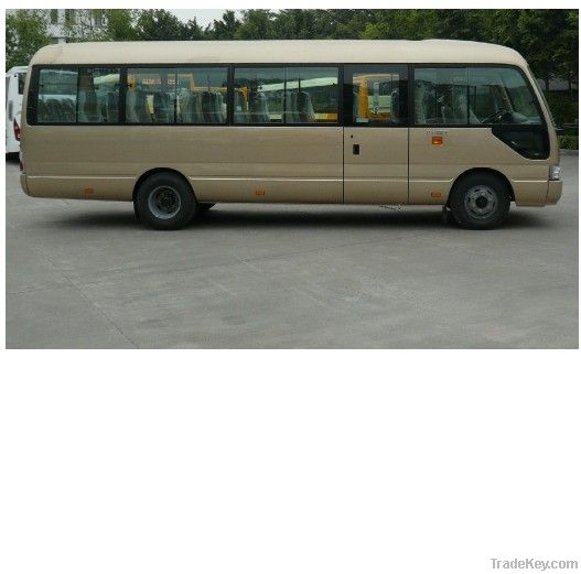 Coaster bus 7.5 meter mini bus(GZ6750) medium bus light bus