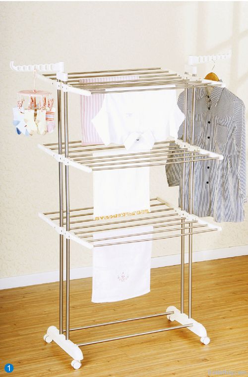 3 layer multifunction cloth rack
