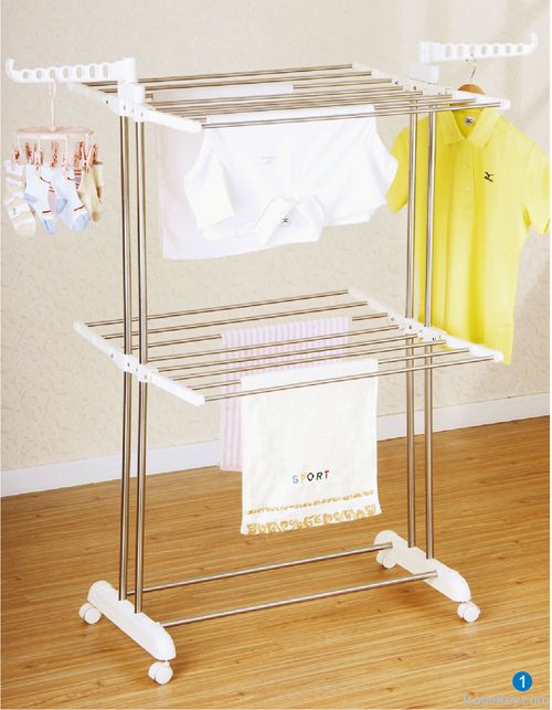 3 layer multifunction cloth rack