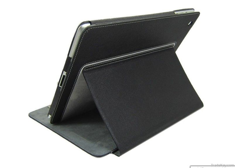 Unique new ipad3 PU leather case high quality