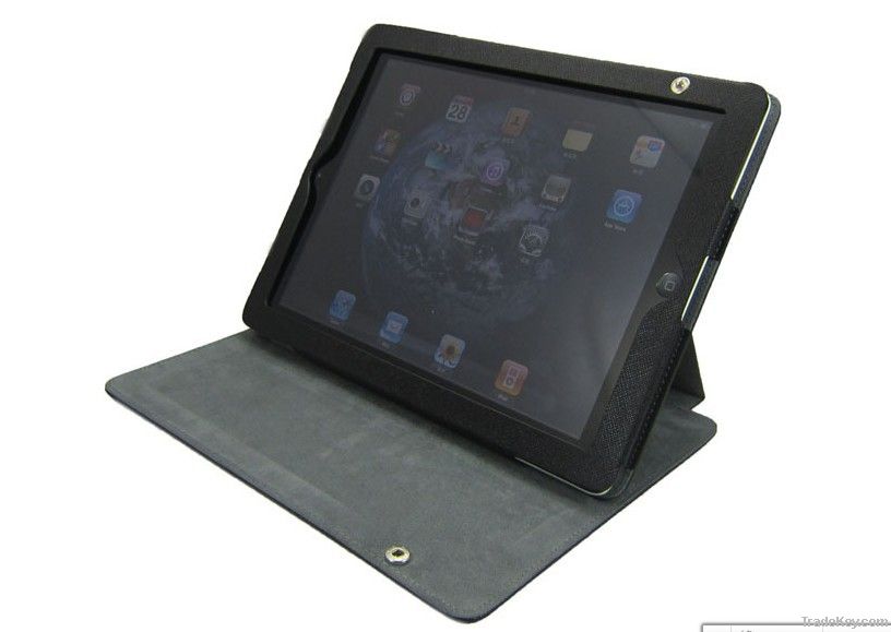 Unique new ipad3 PU leather case high quality