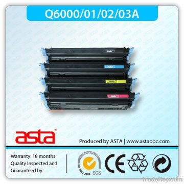 Compatible color toner cartridge Q6000A/Q6001A/Q6002A/Q6003A