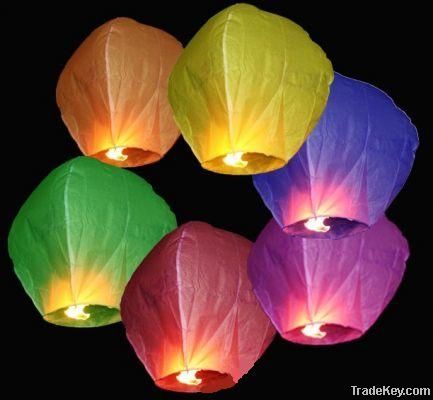 Chinese diamond flying lantern with CE&TUV certificate