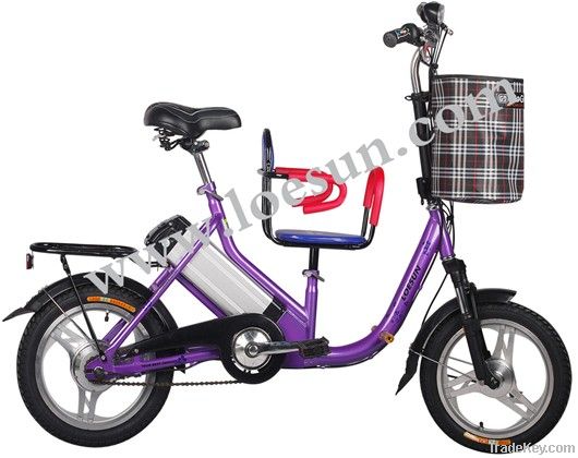 250W Brushless Mother and Baby Electric Bike