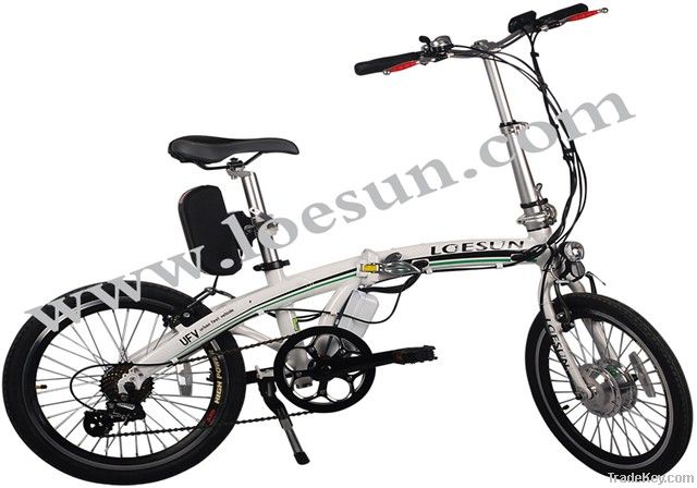 20 Inch 250W Brushless Foldable Electric Bike