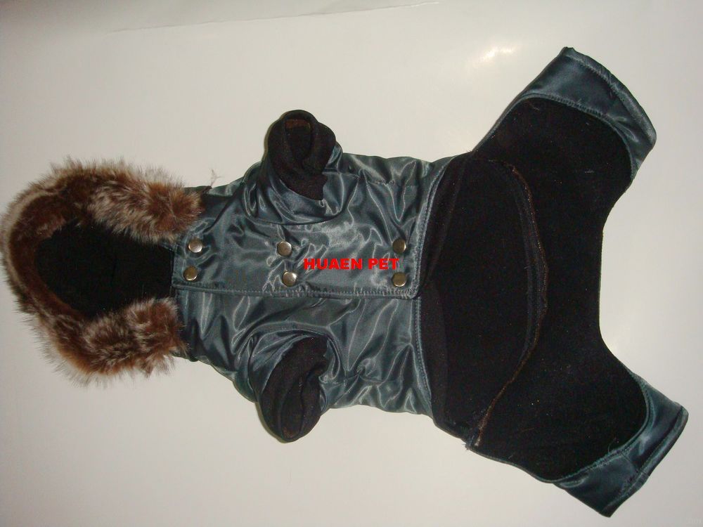 Pet/Dog winter outerwear raincoat Snowsuits