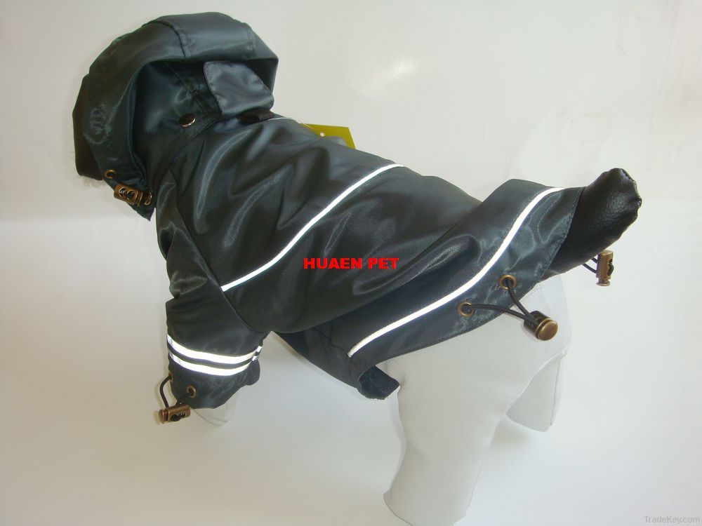 Pet/Dog outerwear raincoat