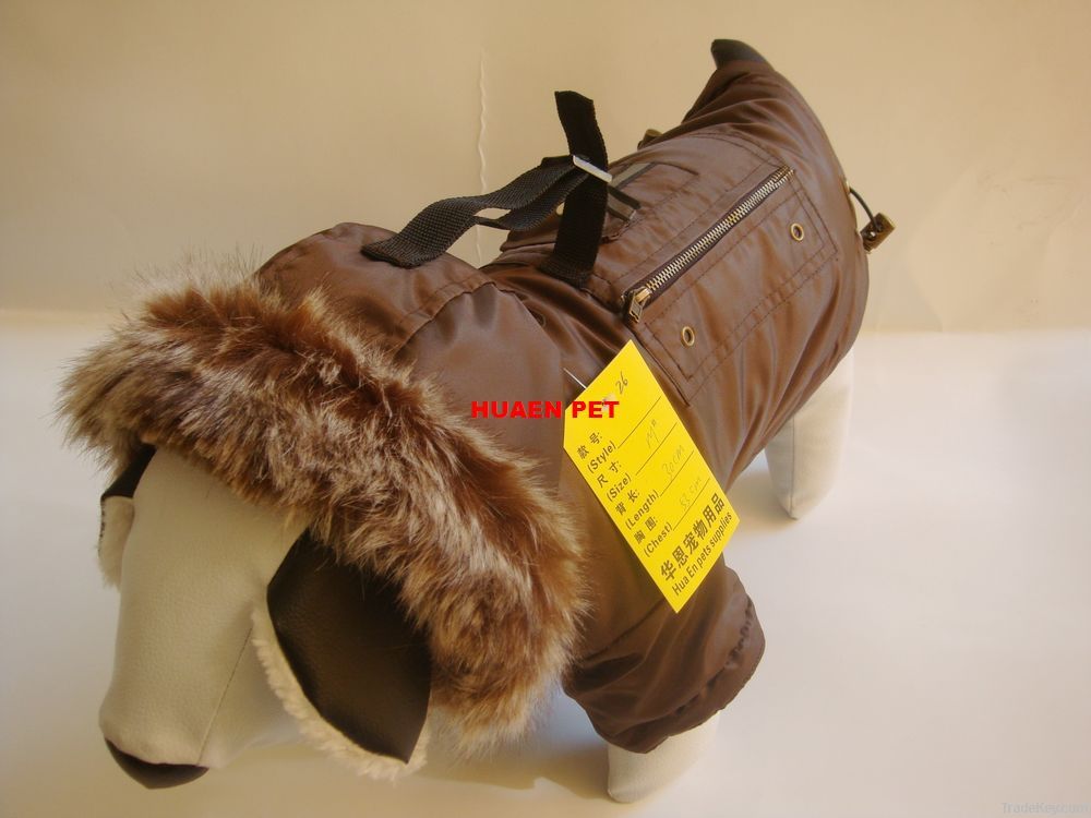 Pet/Dog winter water proof apparel outerwear coat Snowsuits Jacket