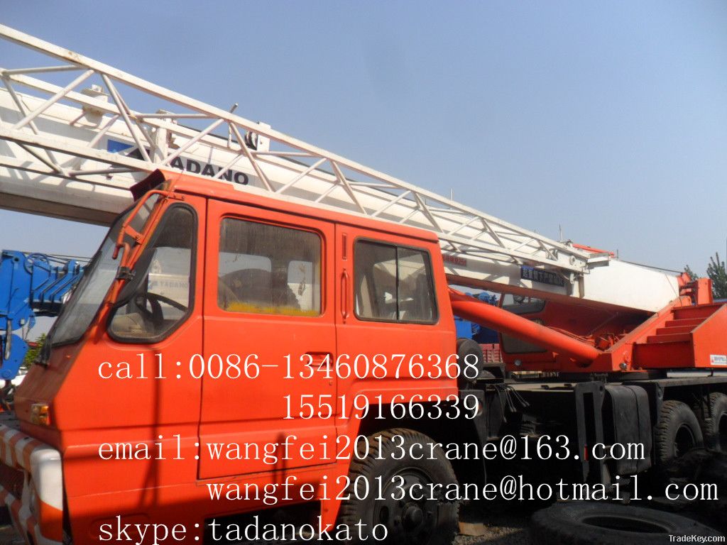 Used tadano crane 25 ton