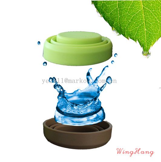 silicone foldable cup