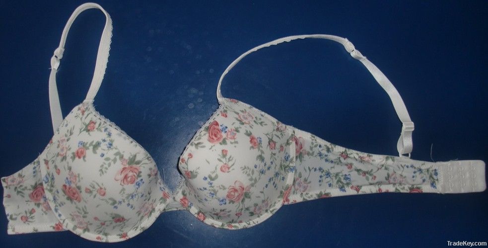 sexy printing seamless bra