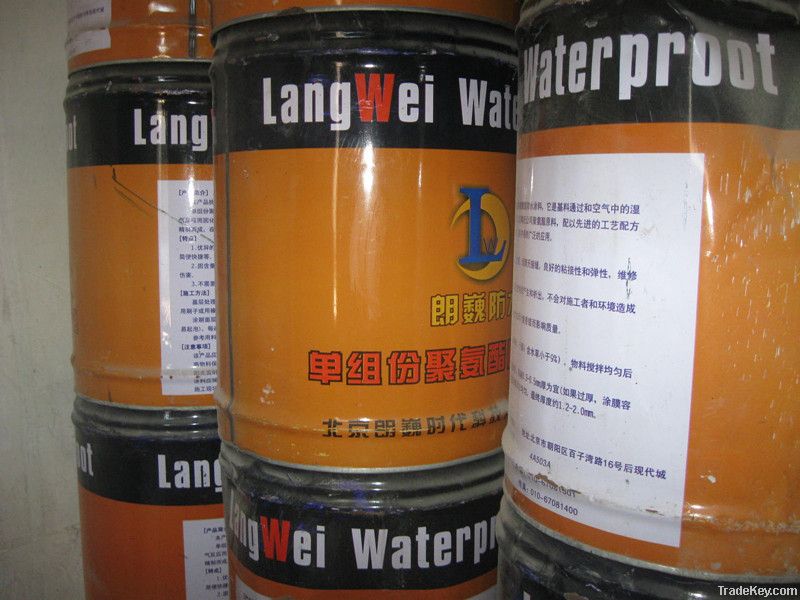 Water based Polyurethane waterproofing coating