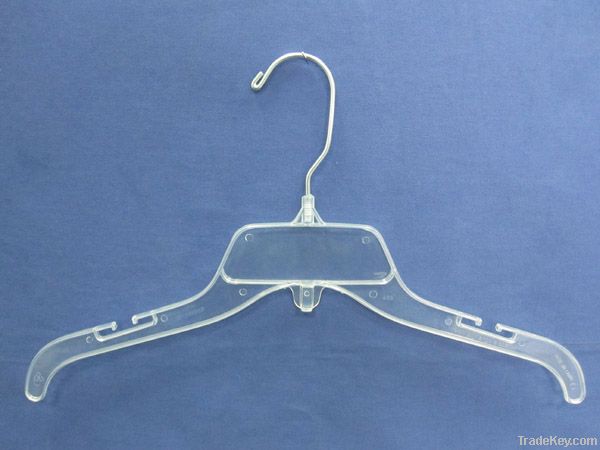 black PP/PS plastic hangers for clothes A&E 484