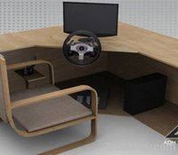 Desktop Car Driving Simulator 2012
