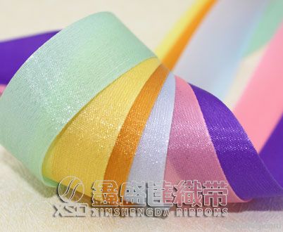 Nylon Glitter Organza Ribbon(250202)