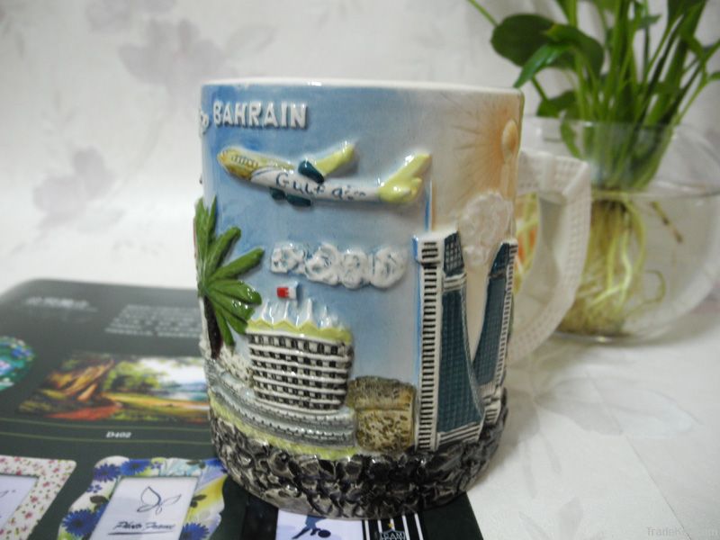 ceramic pencil case Tourist souvenirs mug Hotel decoration cup