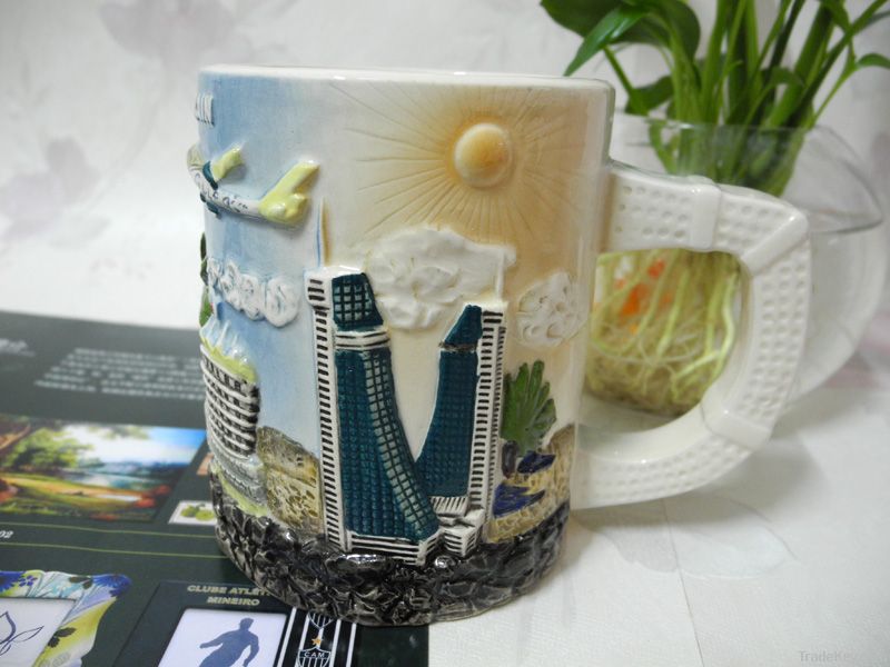 ceramic pencil case Tourist souvenirs mug Hotel decoration cup