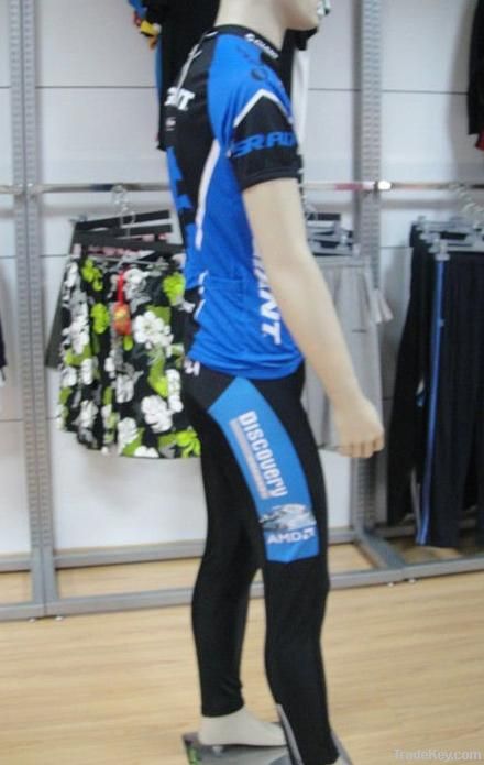 Cycling Team Wear Jersey, Made of 100% Polyester Knitted