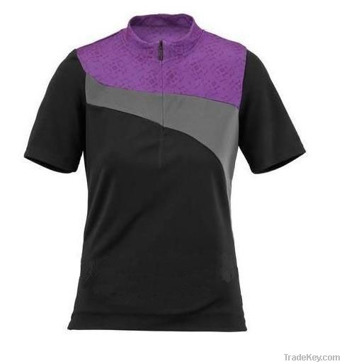Lady's Fashionable Cycling Jersey with Great Fit, Available in S to XL