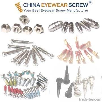 Optical Screw; Eyewear Screw; Optical Nut; Optical Pin; Nylok Coated S