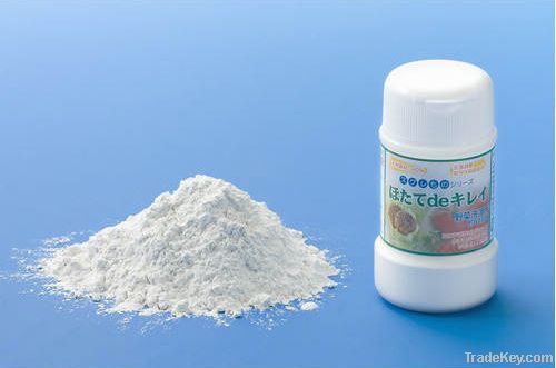 Shell powder for washing fruits and vegetables