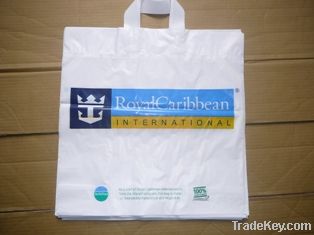 Soft loop plastic bag