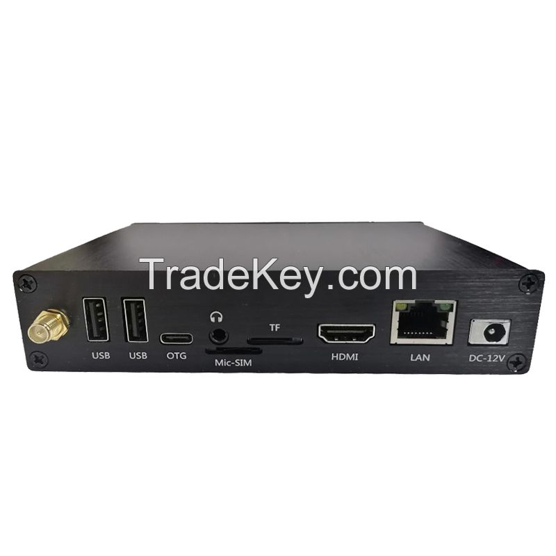 RKM DS03 Android9.0 Min PC RK3399 CPU 4G+32G Digital signage player,time on/off,CEC