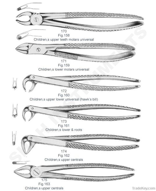 Extracting Forceps (Children's Pattern)