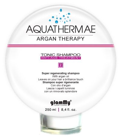 Aquathermae Tonic shampoo 250ml  Argan Oil 